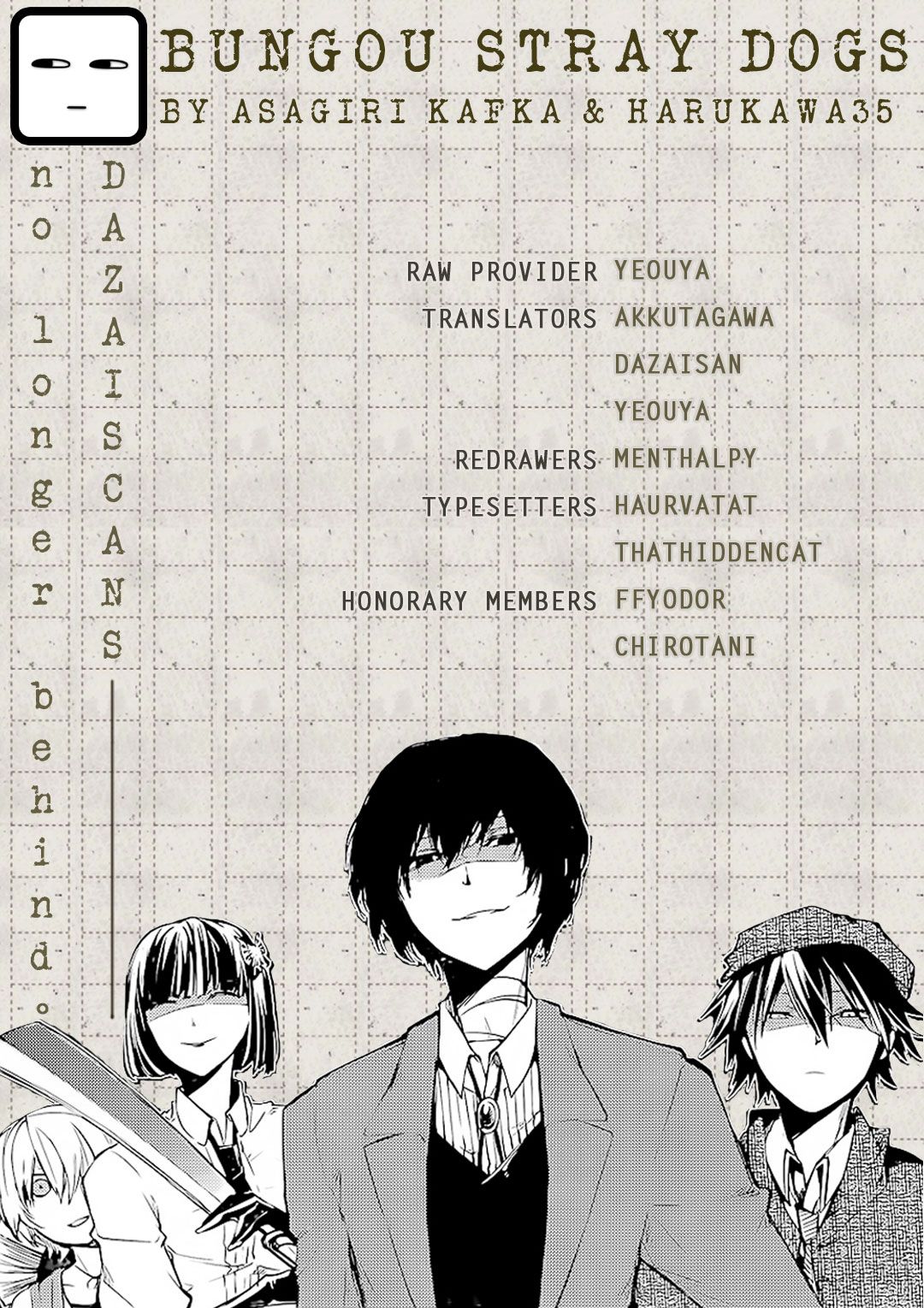 Bungou Stray Dogs, Chapter 70 image 01
